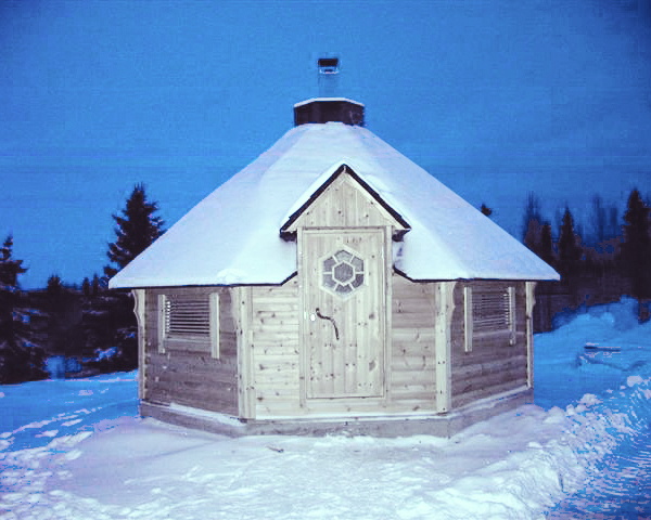 Sauna Hütte 16,5 m²